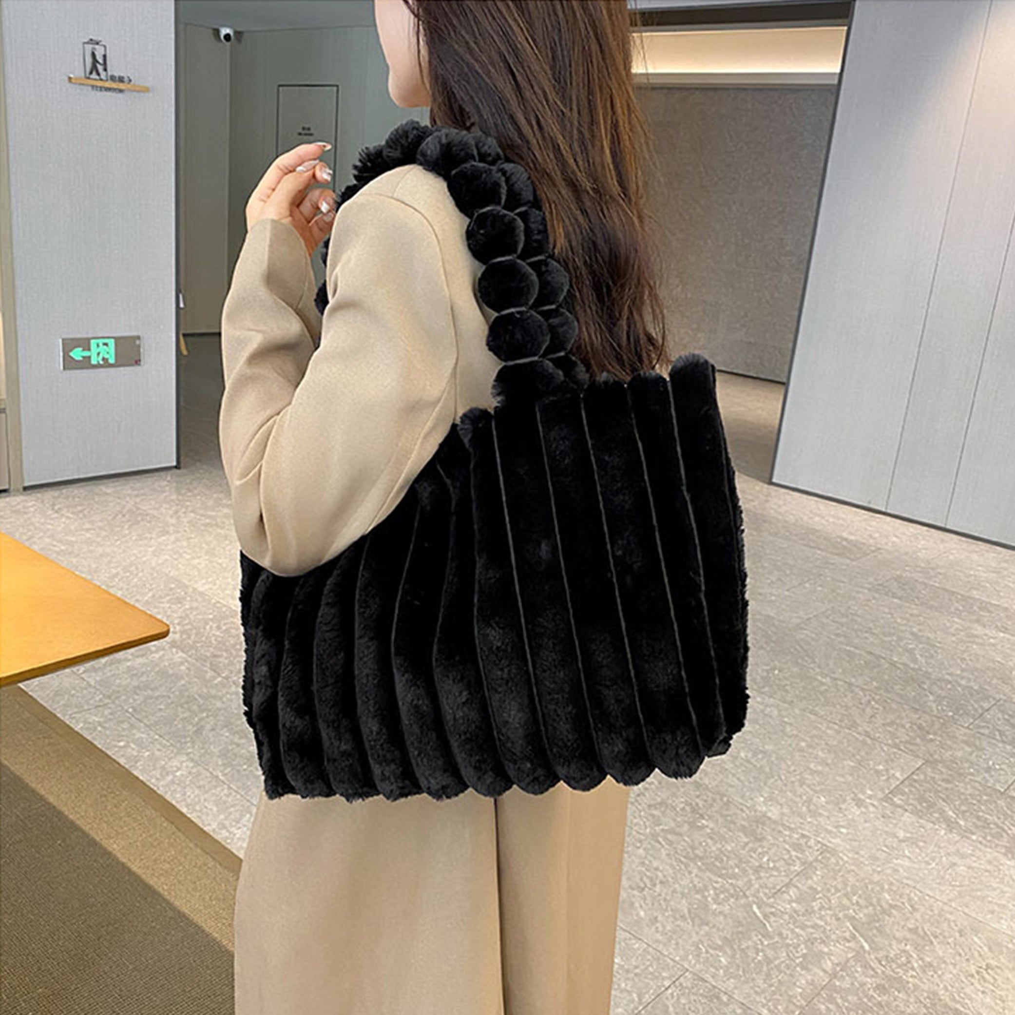 CIVILON Stockholm™ | Pluche Soft Cloudpuff Väska