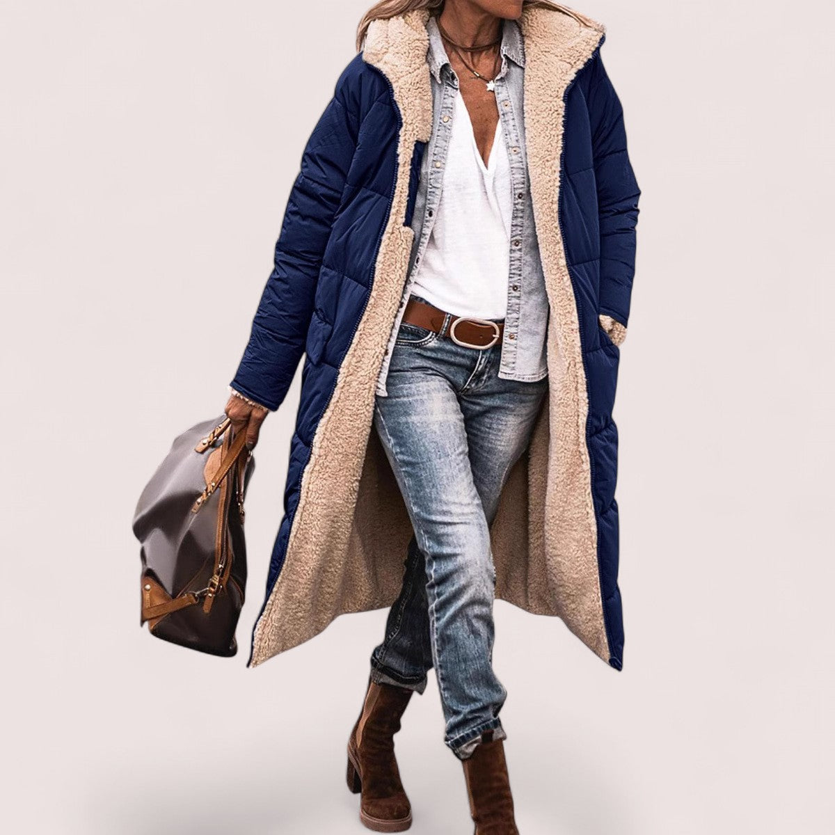 CIVILON Stockholm™ | VARM REVERSIBEL PARKA JACKA