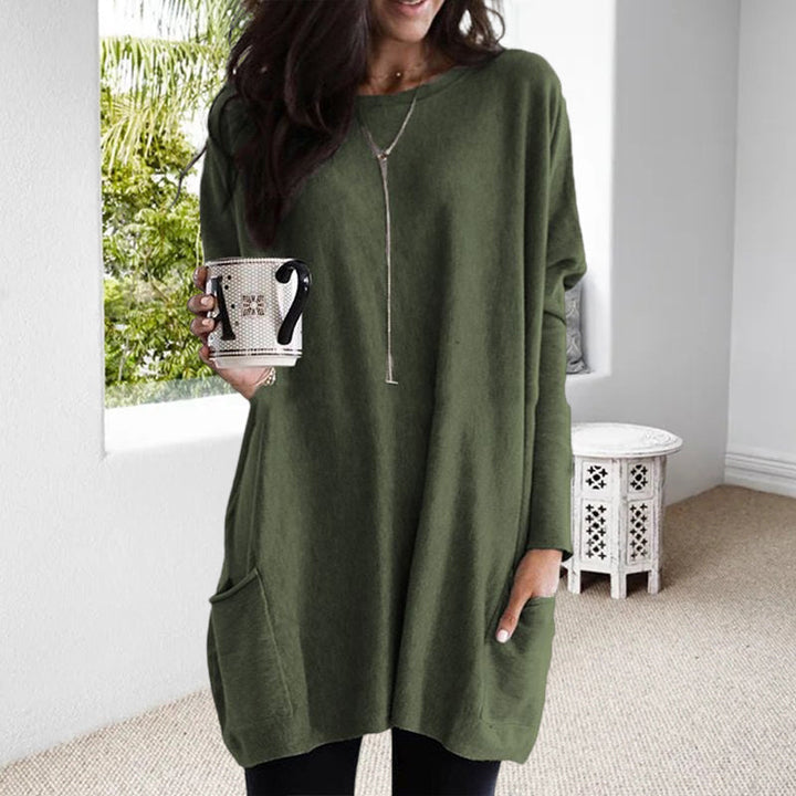 NANCY | AVSLAPPNAD FICKTUNIKA MED ELEGANT MAGTÄCKNING