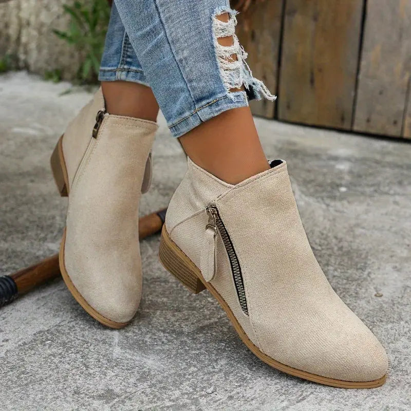 CIVILON Stockholm™ | Trendiga SUEDE Stövlar
