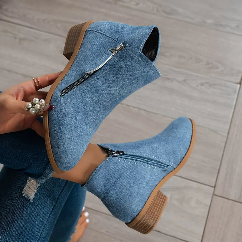 CIVILON Stockholm™ | Trendiga SUEDE Stövlar