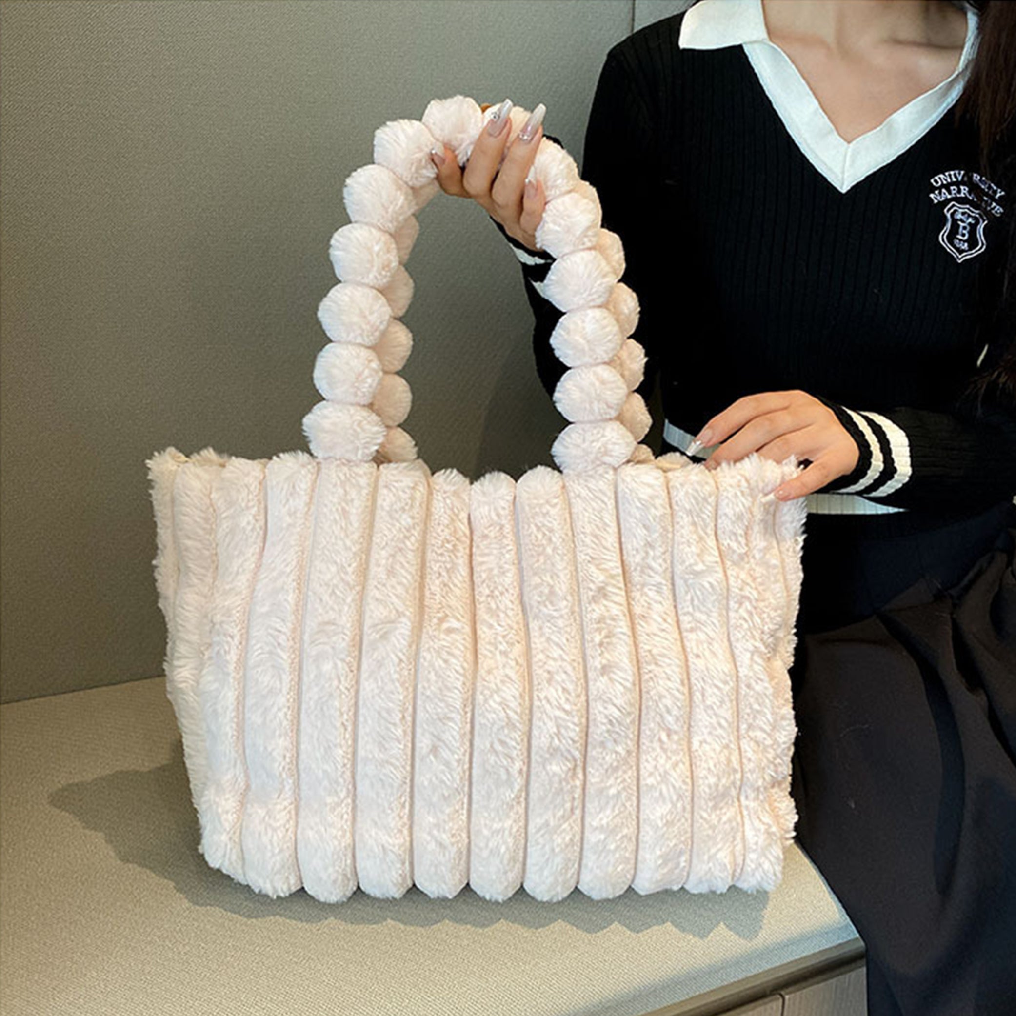 CIVILON Stockholm™ | Pluche Soft Cloudpuff Väska
