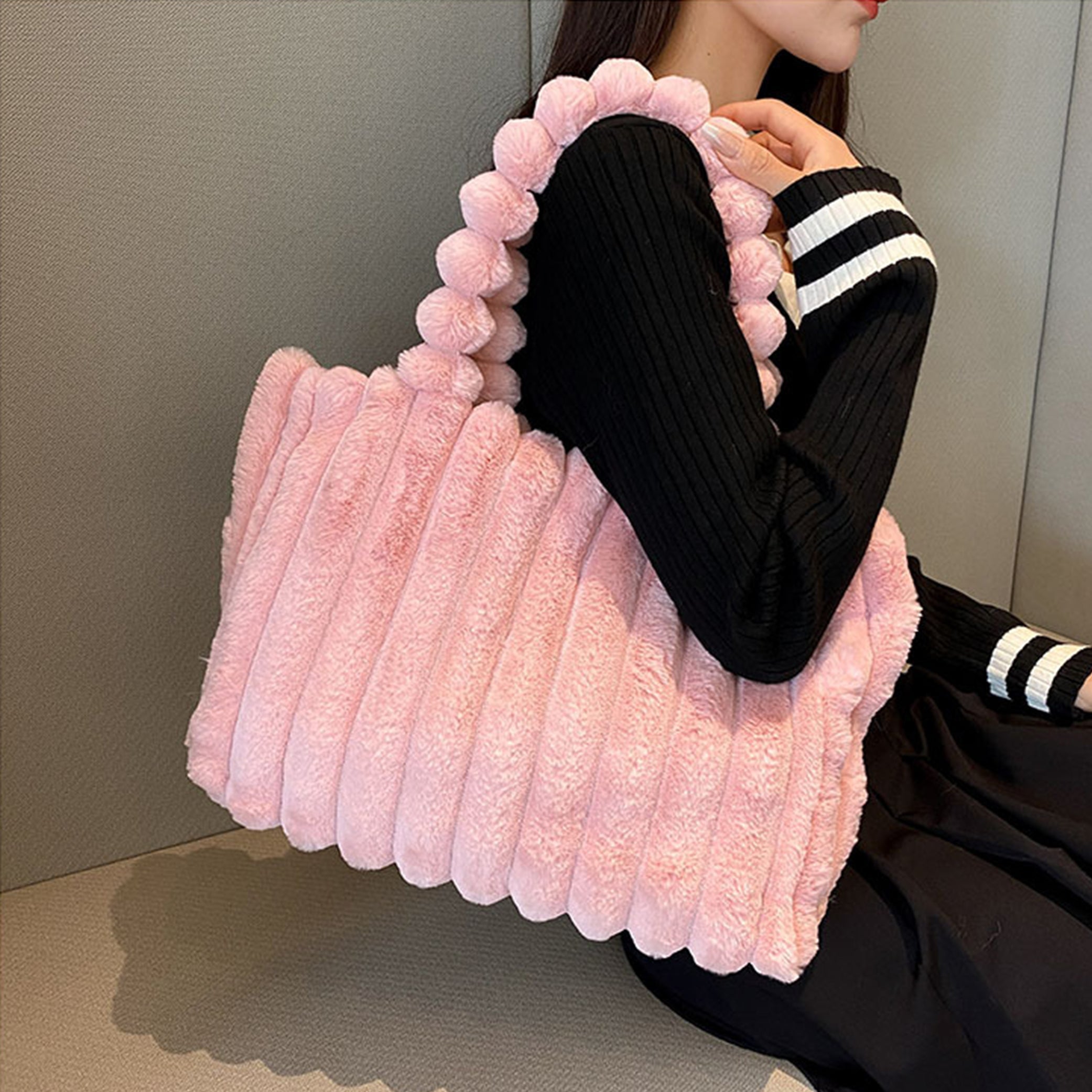 CIVILON Stockholm™ | Pluche Soft Cloudpuff Väska