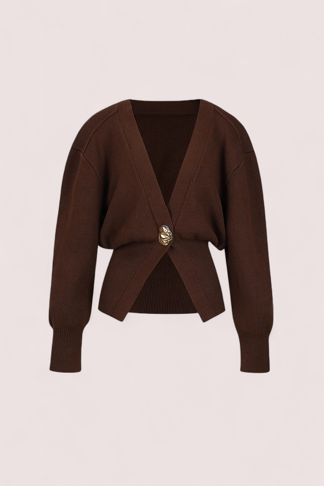 CIVILON Stockholm™ | Chique Cardigan Med Gyldna Knappar
