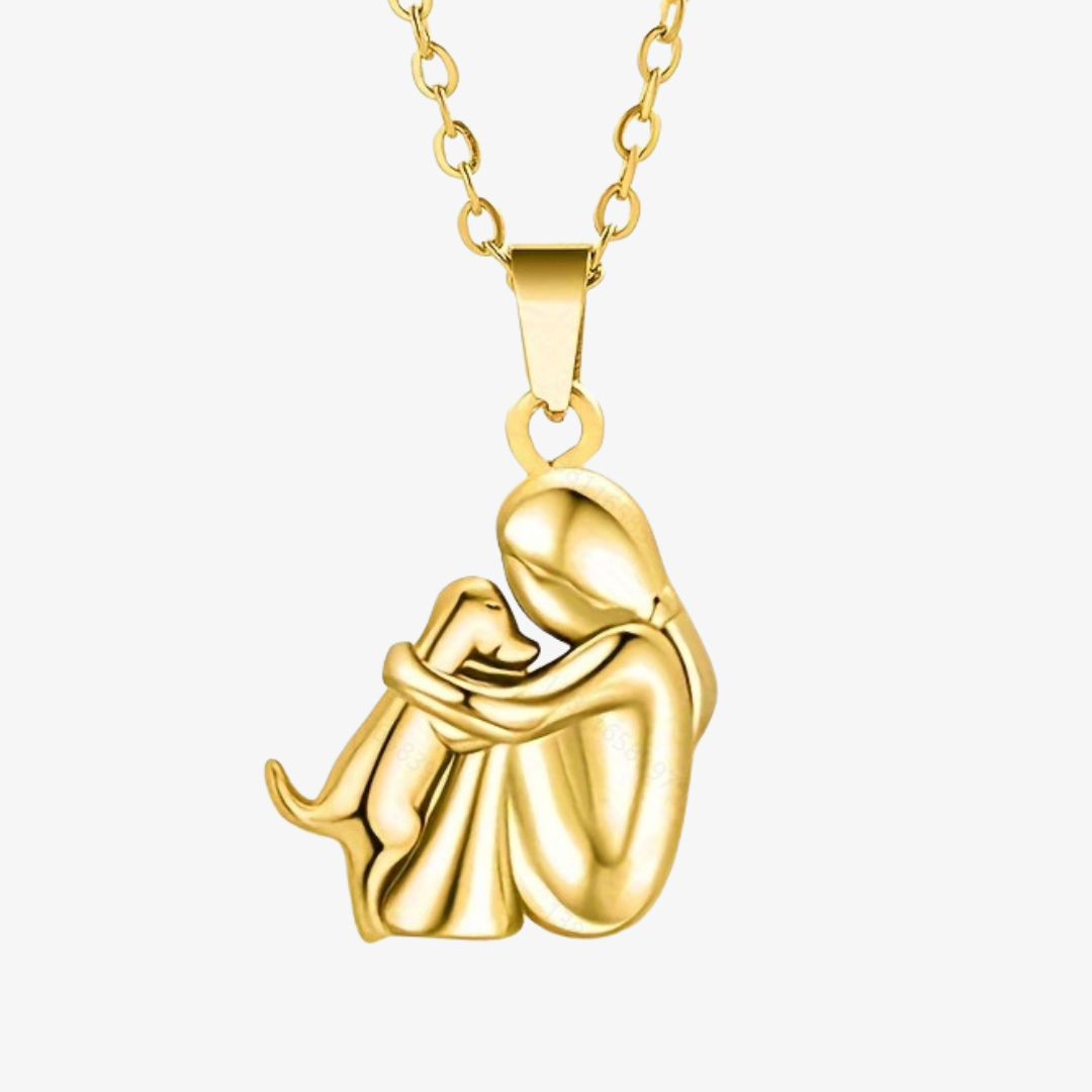 Elin™ | Halsband med hundhänge