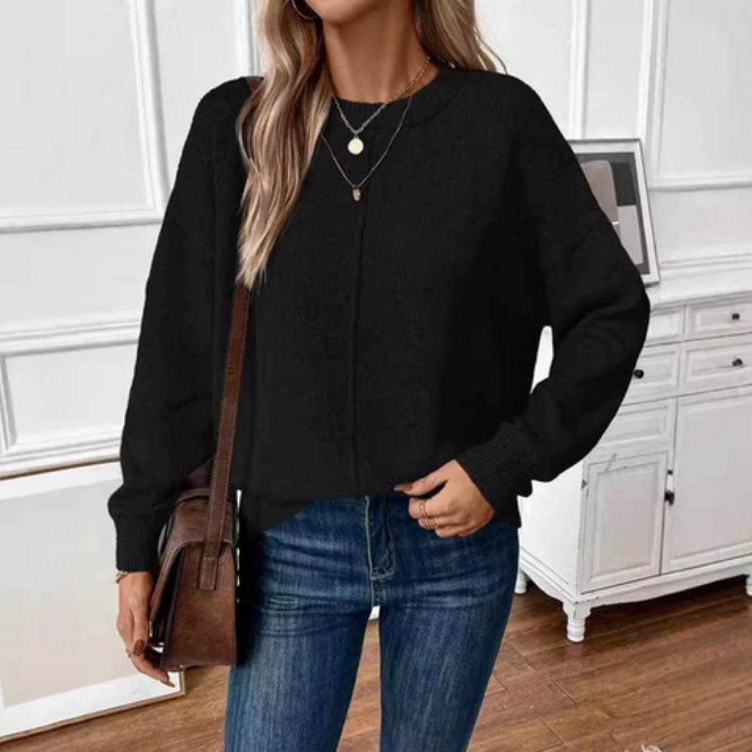 Emilia™ | Mjuk och klassisk vardagströja