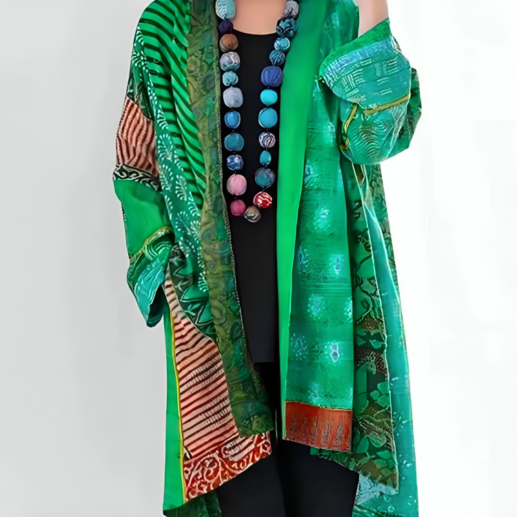JANET | ELEGANT KNIT CARDIGAN MED TIDSLÖS MAGDEKORRIGERING