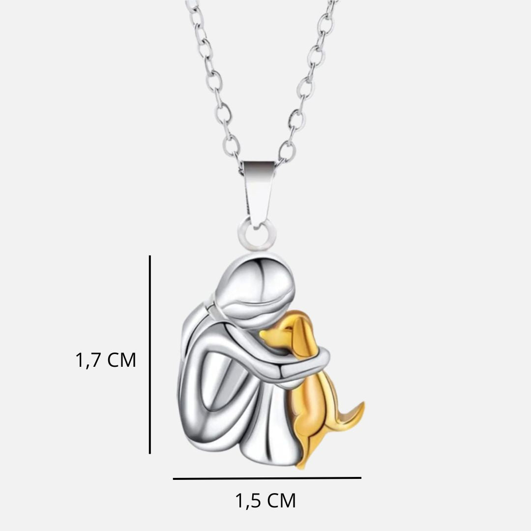 Elin™ | Halsband med hundhänge