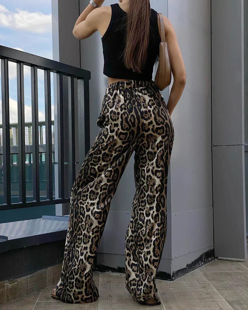 CIVILON Stockholm™ | Vida Leopardbyxor