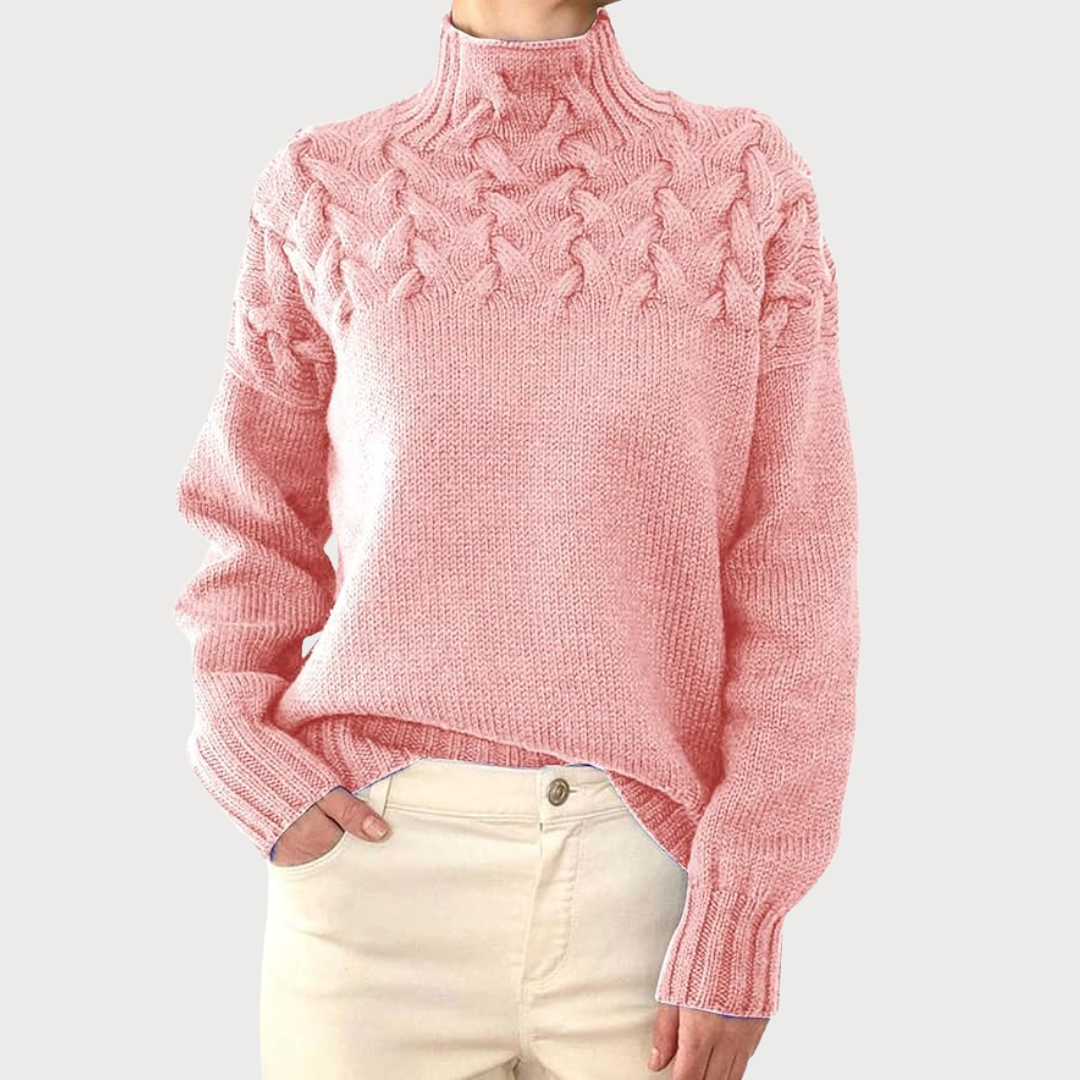 Elena | Warm Knitted Turtleneck