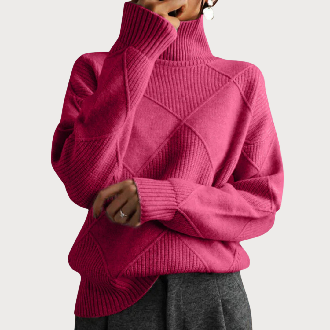 Lauren | Luxe Cashmere Turtleneck Sweater
