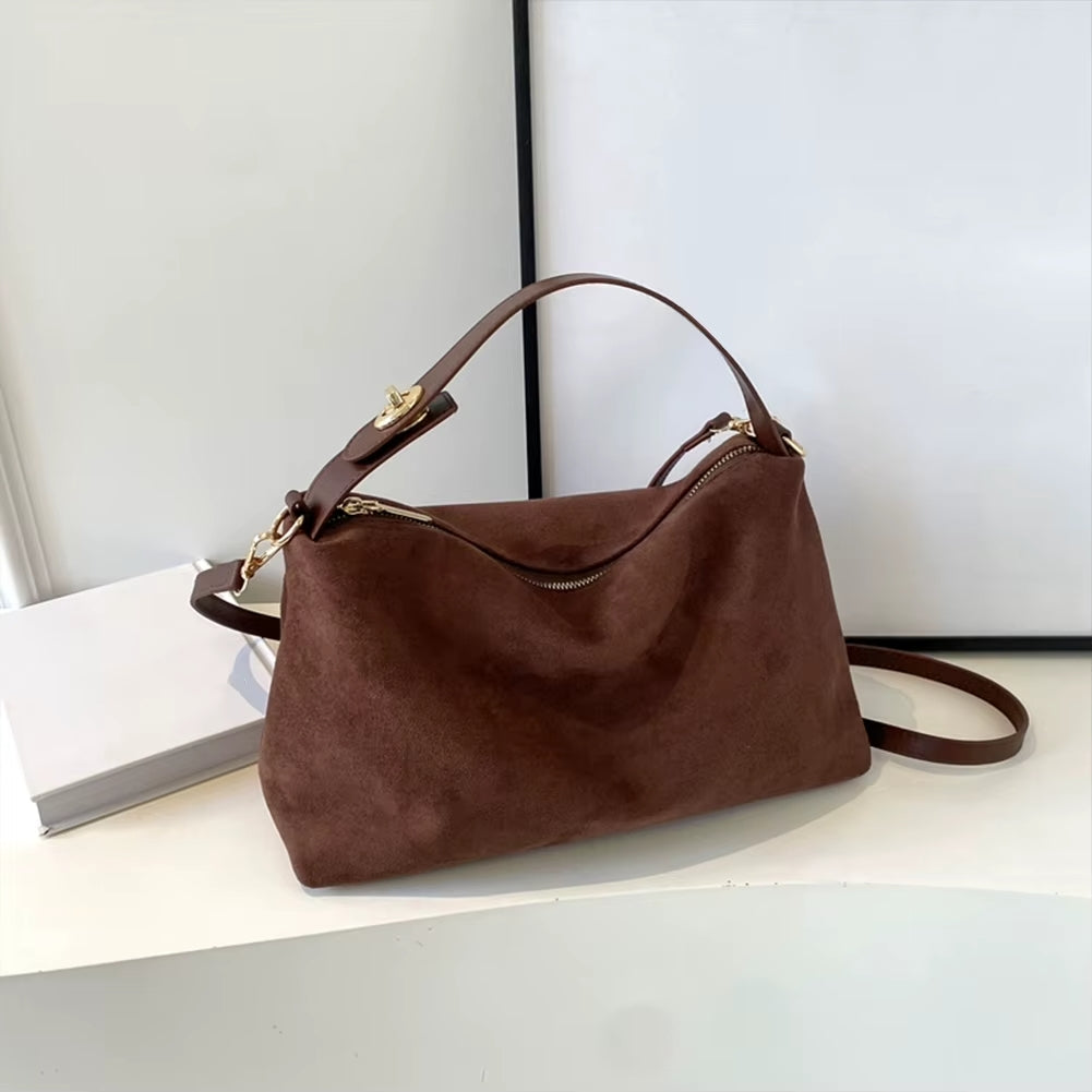 CIVILON Stockholm™ |  Lyxig Suede Handväska