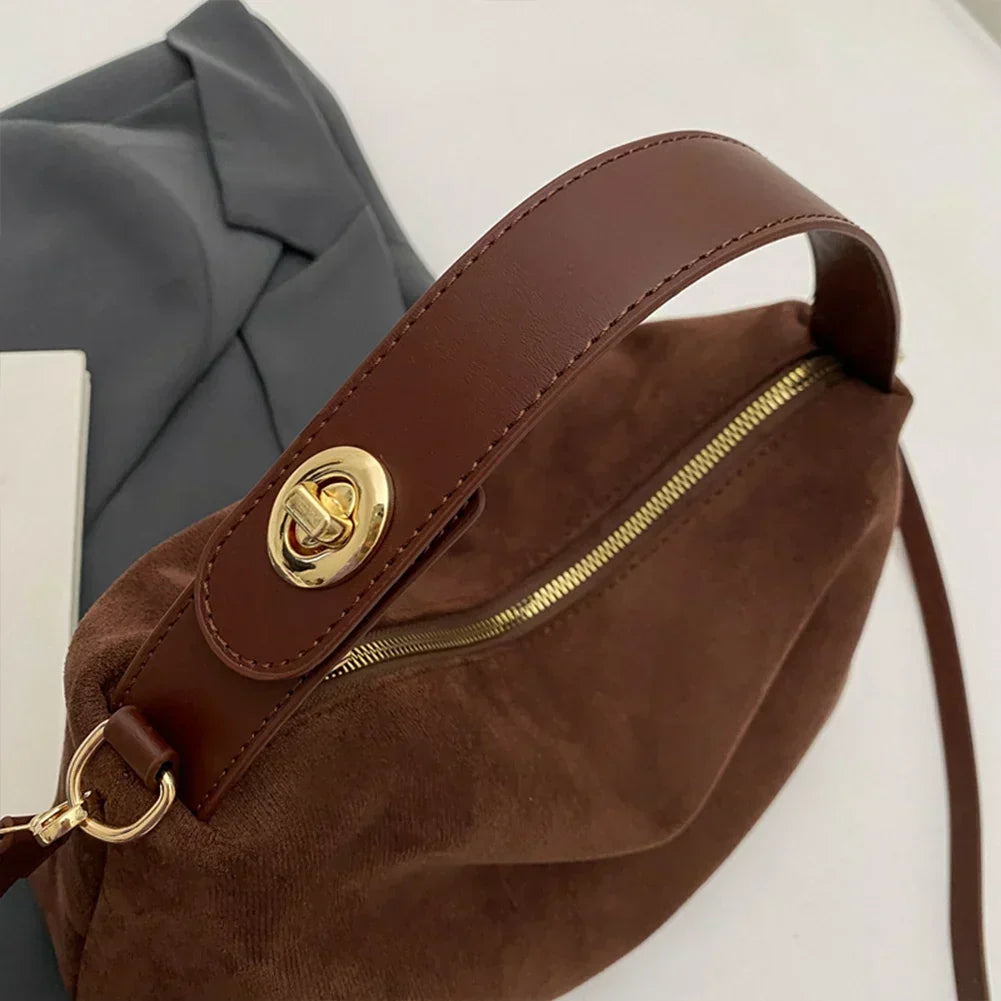 CIVILON Stockholm™ |  Lyxig Suede Handväska