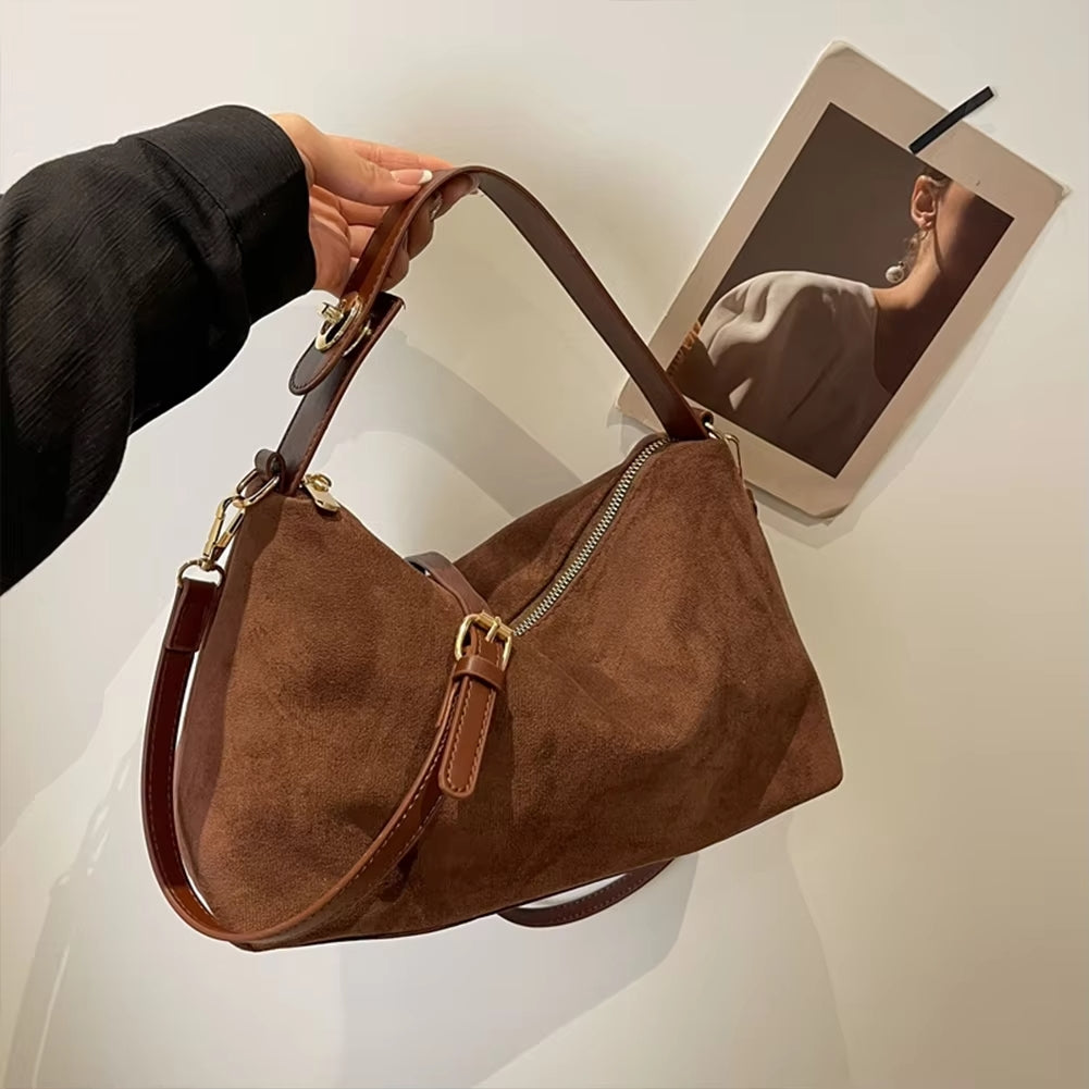 CIVILON Stockholm™ |  Lyxig Suede Handväska