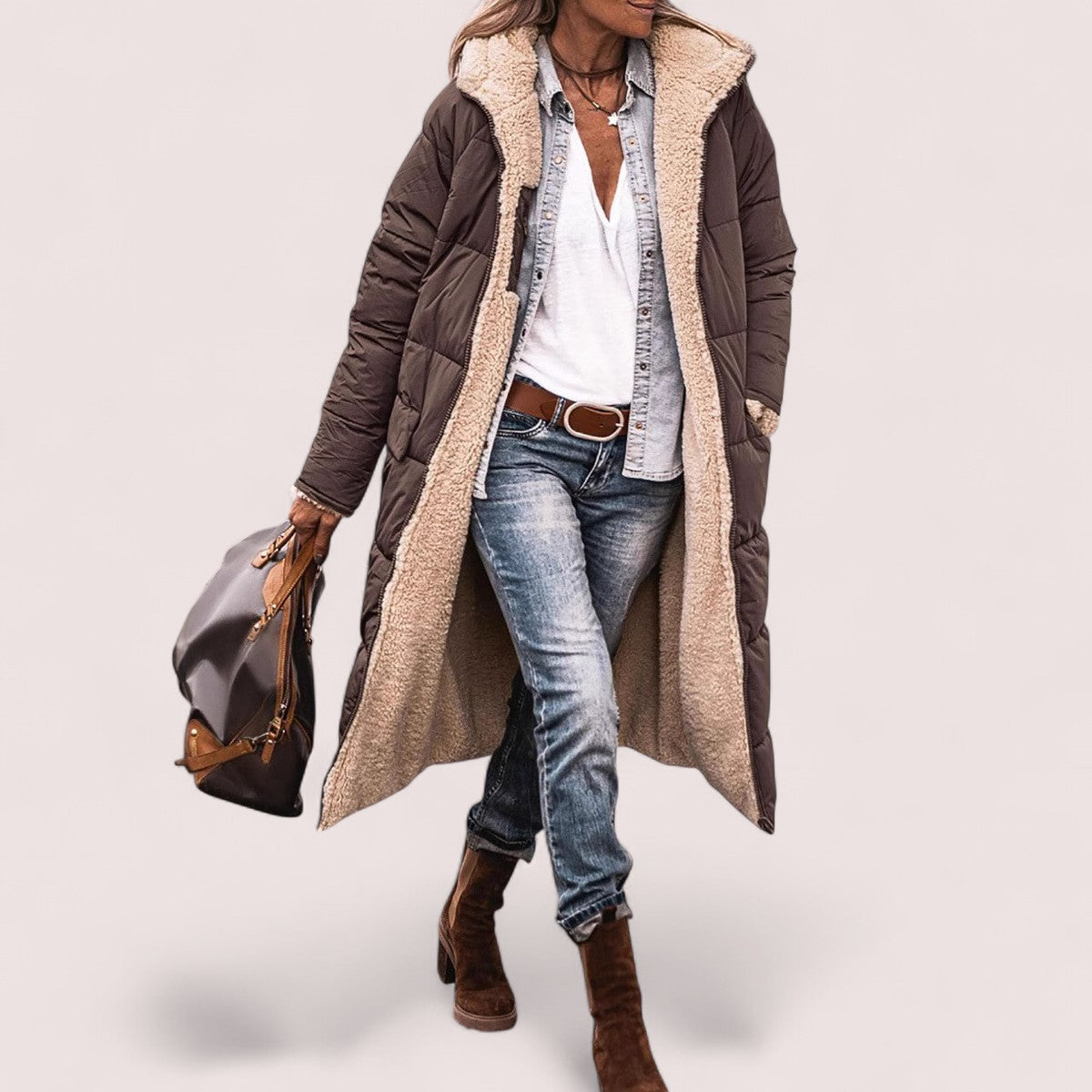CIVILON Stockholm™ | VARM REVERSIBEL PARKA JACKA