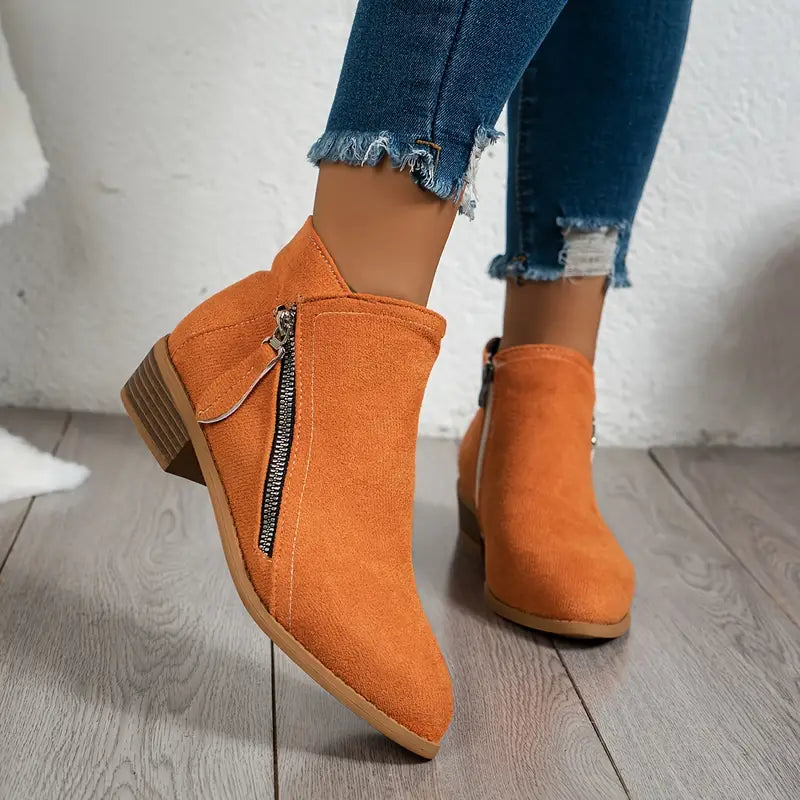 CIVILON Stockholm™ | Trendiga SUEDE Stövlar