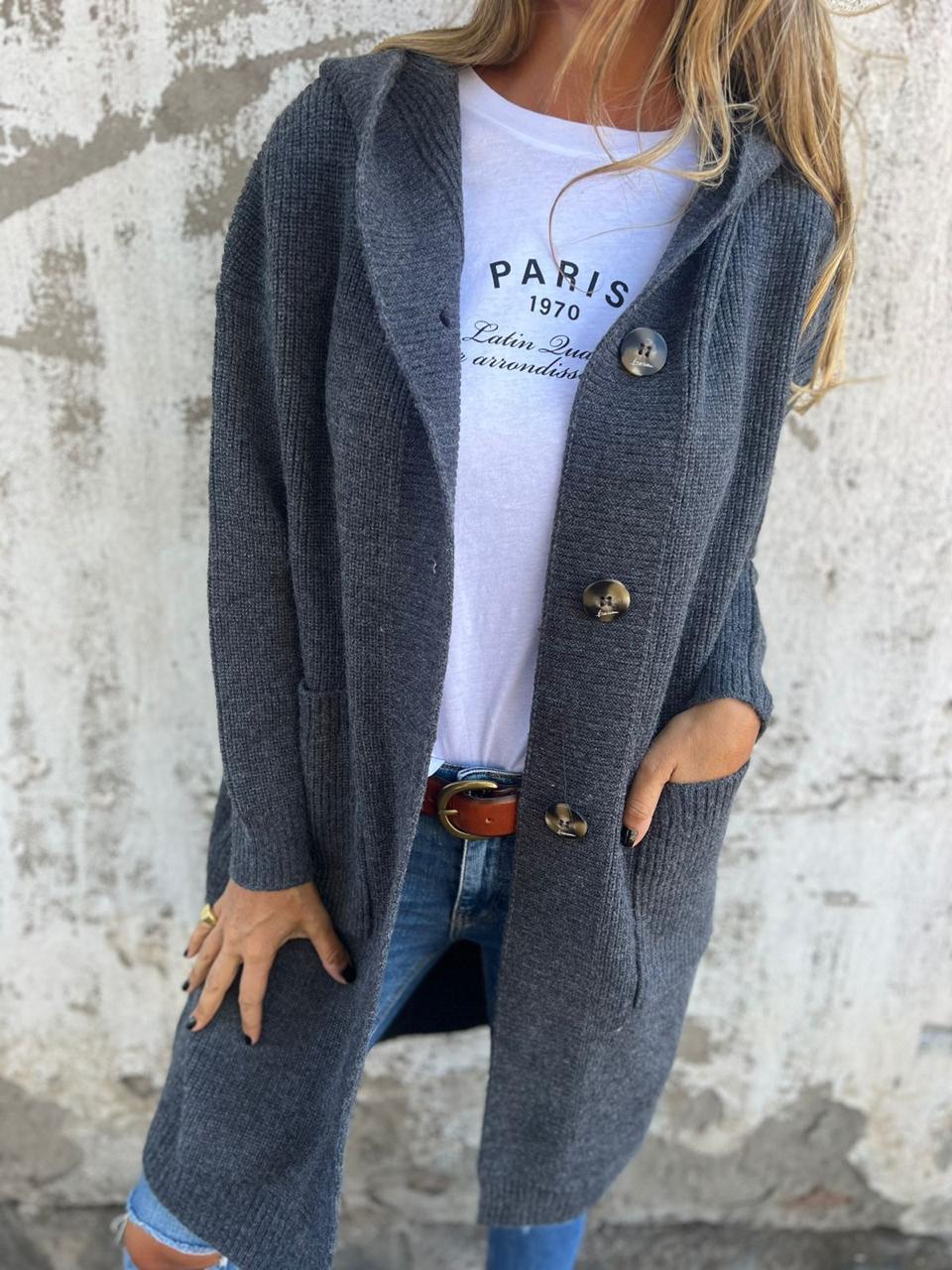Lizzy™ | Elegant lång kofta