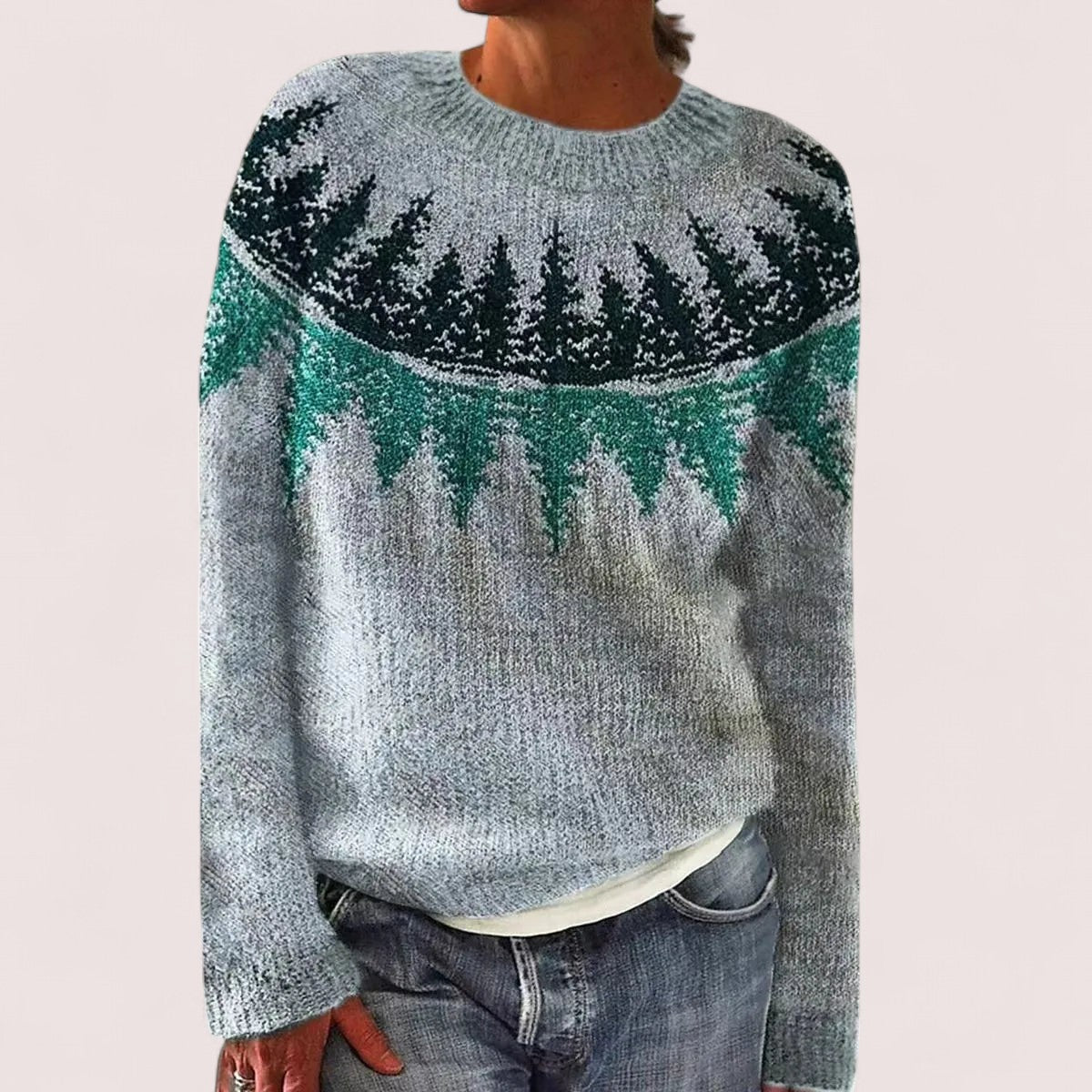Caroline™ |  RETRO VINTERTRÖJA